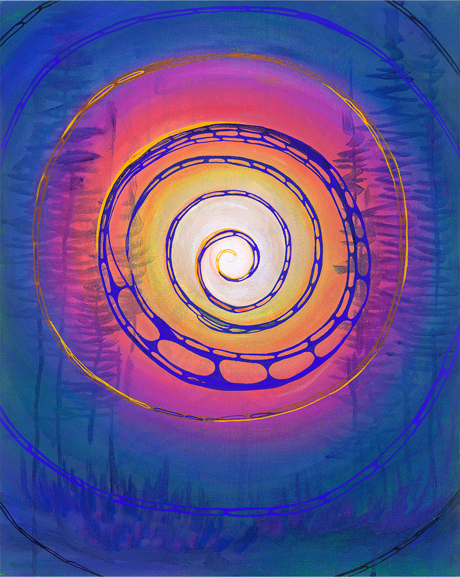 I went on a camping trip and stared into the fire (Original)